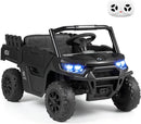 OLAKIDS Ride on Dump Truck, 12V Kids Electric Car with Remote Control  for Toddlers 3+ Years