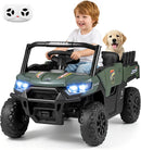 OLAKIDS Ride on Dump Truck, 12V Kids Electric Car with Remote Control  for Toddlers 3+ Years
