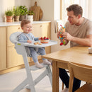INFANS Washable Baby High Chair, Adjustable Tray, Lightweight, 5-Point Harness, for 6-36 Months Toddlers