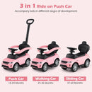 OLAKIDS Licensed Land Rover Push Car for Toddlers 3 in 1 Baby Stroller Sliding Walking Car