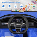 OLAKIDS 12V Kids Ride on Car, Licensed Audi RS e-tron GT Electric Vehicle with Remote Control