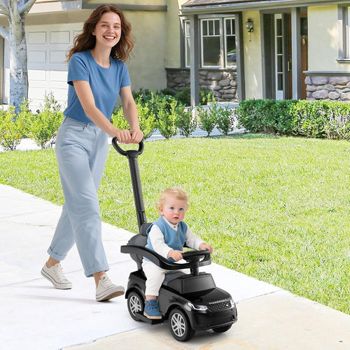 OLAKIDS Licensed Land Rover Push Car for Toddlers 3 in 1 Baby Stroller Sliding Walking Car
