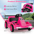 OLAKIDS Electric Go Kart for Kids, 6V Battery Powered Drift Kart for Boys Girls Aged 3+