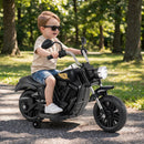 OLAKIDS 6V Kids Motorcycle, Electric Toddler Bike with Training Wheels Indoor Outdoor Ride on Toy
