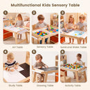 Olakids Sensory Table and Chairs Set for Toddlers