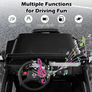 OLAKIDS 2 Seater Ride on Truck, 12V Battery Powered Electric Vehicle for Kids with Remote Control
