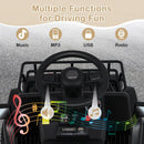 OLAKIDS Ride on Car for Toddlers, 6V Kids Jeep Truck Electric Vehicle Battery Powered ATV  Boys Girls 3-8 Years