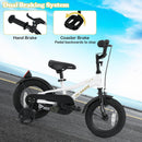 Olakids Kids Bike 12-18 Inch with Training Wheels, Dual Brakes, Adjustable Seat & Handlebar for Boys Girls