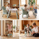 INFANS 8 in 1 Baby High Chair, Convertible Highchair for Babies and Toddlers, Infant Dining Booster Seat
