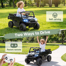 OLAKIDS Ride on Dump Truck, 12V Kids Electric Car with Remote Control  for Toddlers 3+ Years
