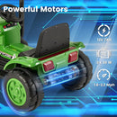 OLAKIDS 12V Kids Ride on Tractor, Battery Powered Motorized Electric Car for Boys Girls