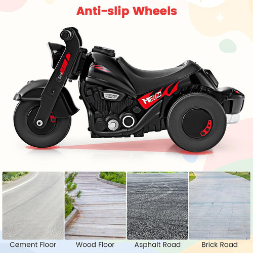 OLAKIDS Ride on Push Car, Foot-to-Floor Sliding Car for Toddlers Kids Motorcycle for Boys Girls Aged 3-5 Years