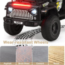 OLAKIDS Ride on Car for Toddlers, 6V Kids Jeep Truck Electric Vehicle Battery Powered ATV  Boys Girls 3-8 Years