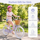 OLAKIDS Kids Bike 12/14/16/18 Inch with Training Wheels & Basket for Ages 3-8  (20 Inch without traninning wheels)
