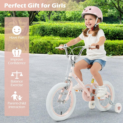 Olakids Kids Bike, 12 14 16 18 Inch Bear Themed Toddlers Bike
