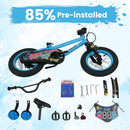 Olakids Kids Bike, 12 14 16 18 Inch BMX Style Toddlers Bike