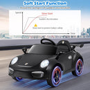 OLAKIDS Licensed Porsche 12V Pink Ride on Car  Electric Vehicle Battery Powered with Remote Control