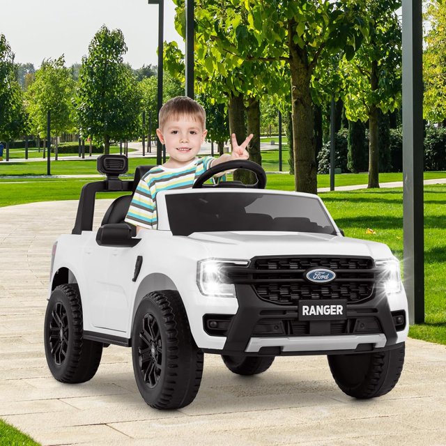 OLAKIDS Licensed Ford Ranger Ride on Car for Kids by OLAKIDS, 12V Electric Vehicle