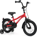 Olakids Kids Bike 12-18 Inch with Training Wheels, Dual Brakes, Adjustable Seat & Handlebar for Boys Girls