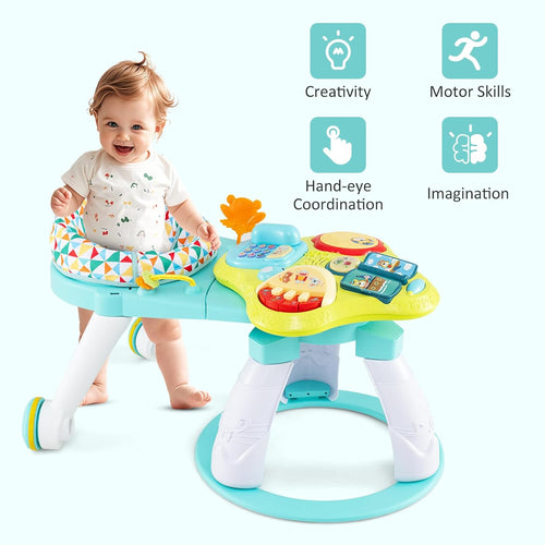 INFANS 3 in 1 Walk Around Baby Activity Center Baby Walker