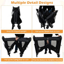 INFANS 4-in-1 Baby Bassinet-Pack & Play Convertible, Bedside Crib with Diaper Changer, Mattress & Hanging Toys