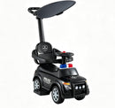 OLAKIDS 4 in 1 Push Car for Toddlers, Kids Ride on Toys Outdoor for Boys Girls 1-3, Black