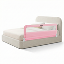 INFANS Bed Rail for Toddlers, 59" Foldable Safety Baby Crib Rail Fit for Kids Twin, Extra Long Swing Down Bed Guardrail for Convertible Crib, Queen, Full, King Mattress Side Guard