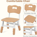 Olakids Kids Table & Chair Set, Height Adjustable, Graffiti Desktop, Storage, for Learning & Drawing