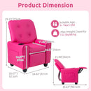OLAKIDS Kids Recliner, Toddler Lounge Chair with Adjustable Backrest Footrest