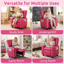 OLAKIDS Kids Recliner, Toddler Lounge Chair with Adjustable Backrest Footrest