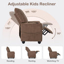 OLAKIDS Kids Recliner, Toddler Lounge Chair with Adjustable Backrest Footrest
