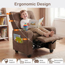 OLAKIDS Kids Recliner, Toddler Lounge Chair with Adjustable Backrest Footrest