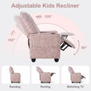 OLAKIDS Kids Recliner, Toddler Lounge Chair with Adjustable Backrest Footrest