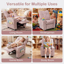 OLAKIDS Kids Recliner, Toddler Lounge Chair with Adjustable Backrest Footrest