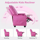 OLAKIDS Kids Recliner, Toddler Lounge Chair with Adjustable Backrest Footrest