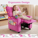 OLAKIDS Kids Recliner, Toddler Lounge Chair with Adjustable Backrest Footrest