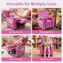 OLAKIDS Kids Recliner, Toddler Lounge Chair with Adjustable Backrest Footrest