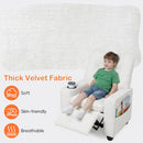 OLAKIDS Kids Recliner, Toddler Lounge Chair with Adjustable Backrest Footrest