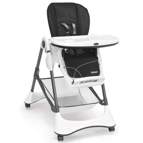 High Chair with One-Hand Removable TrayFoldable for Baby INFANS