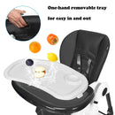High Chair with One-Hand Removable TrayFoldable for Baby INFANS