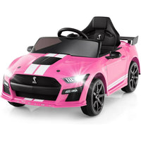 OLAKIDS Licensed Ford Mustang GT500 Ride on Car Battery Powered Electric Vehicle for Aged 3-8
