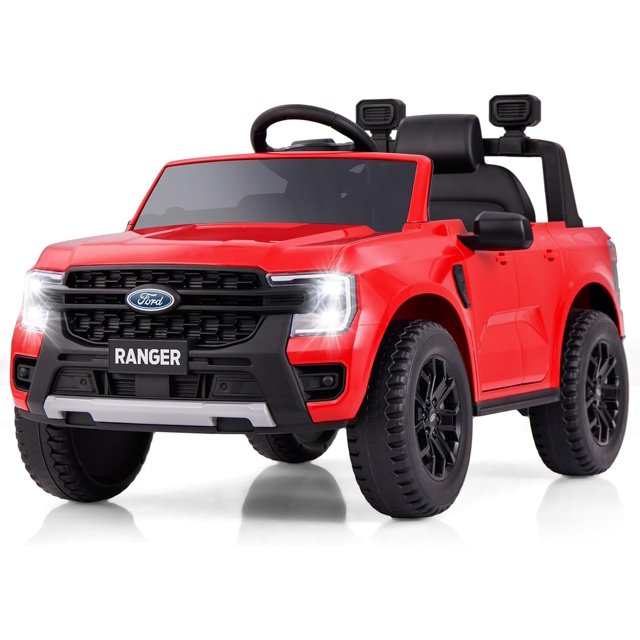 OLAKIDS Licensed Ford Ranger Ride on Car for Kids by OLAKIDS, 12V Electric Vehicle