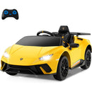 OLAKIDS Licensed Lamborghini Huracan Ride on Car 12V Kids Electric Vehicle for Aged 3-8 Years