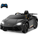 OLAKIDS Licensed Lamborghini Huracan Ride on Car 12V Kids Electric Vehicle for Aged 3-8 Years