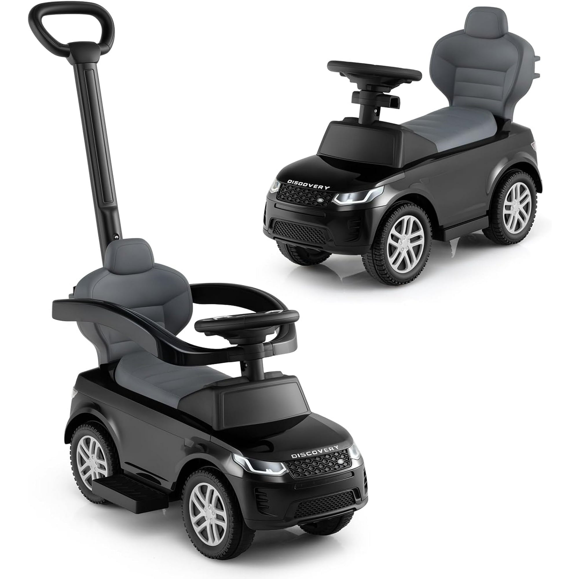 OLAKIDS Licensed Land Rover Push Car for Toddlers 3 in 1 Baby Stroller Sliding Walking Car