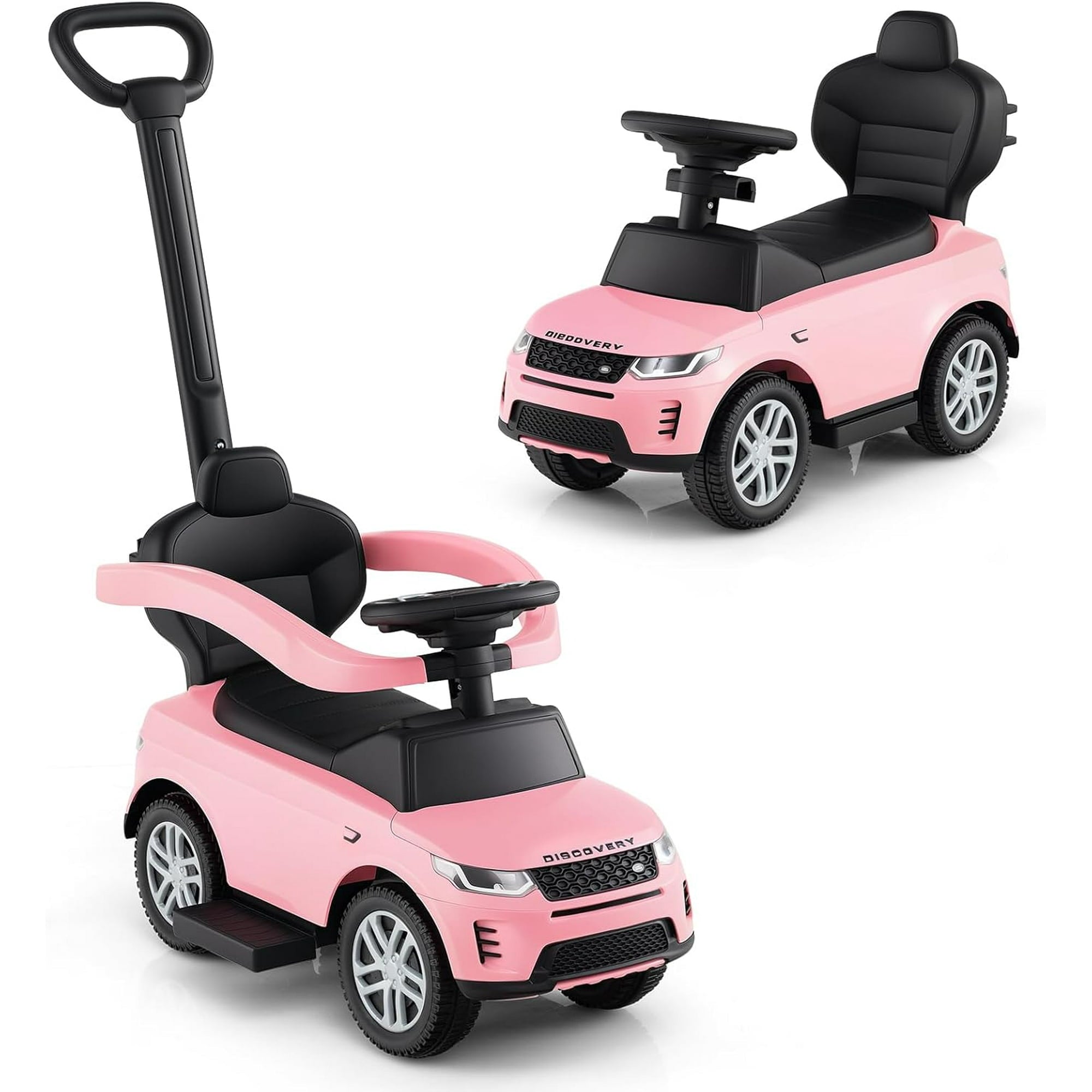 OLAKIDS Licensed Land Rover Push Car for Toddlers 3 in 1 Baby Stroller Sliding Walking Car