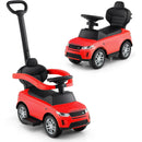 OLAKIDS Licensed Land Rover Push Car for Toddlers 3 in 1 Baby Stroller Sliding Walking Car