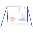 OLAKIDS Swing Stand, 550 lbs Heavy Duty Metal Swing Frame, Extra Large A-Frame Swing Stand for Kids and Adult