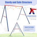 OLAKIDS Swing Stand, 550 lbs Heavy Duty Metal Swing Frame, Extra Large A-Frame Swing Stand for Kids and Adult