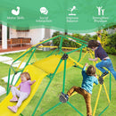 Olakids Climbing Dome with Slide Climb Structure Backyard Playground Center Equipment for Toddlers
